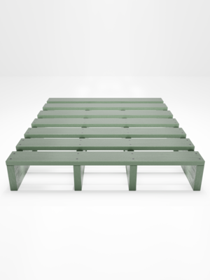 Estiba Plástica 100 x 120 Estanteria o Rack, 4 Entradas