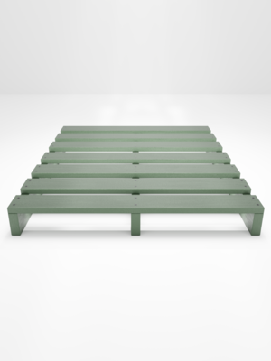 Plastic Pallet 100 x 120 Floor, 2-Way Entry