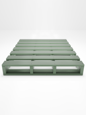 Plastic Pallet 100 x 120 Semi Double, 2-Way Entry